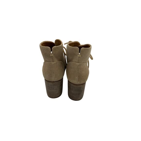 Beek Songlark Ankle Boots Stone Taupe Tan Suede Size 9.5 - Picture 4 of 6